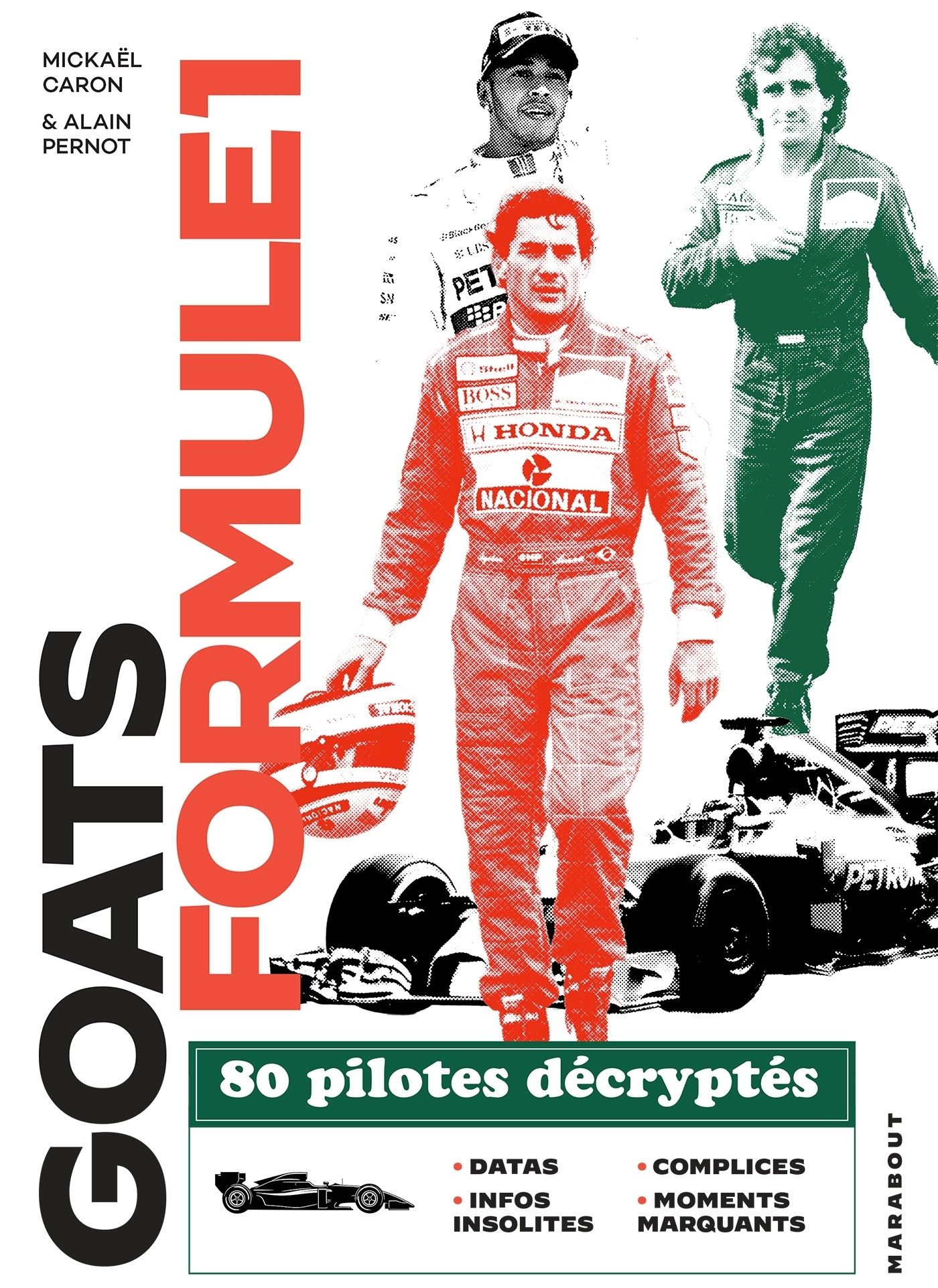 Les GOATS de la formule 1 - 80 pilotes décryptés (Broché)