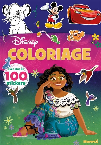Disney - Coloriage avec plus de 100 stickers (Encanto - Mirabel) (Broché)