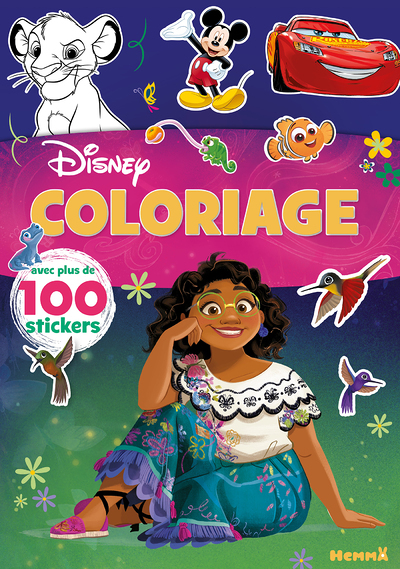 Disney - Coloriage avec plus de 100 stickers (Encanto - Mirabel) (Broché)