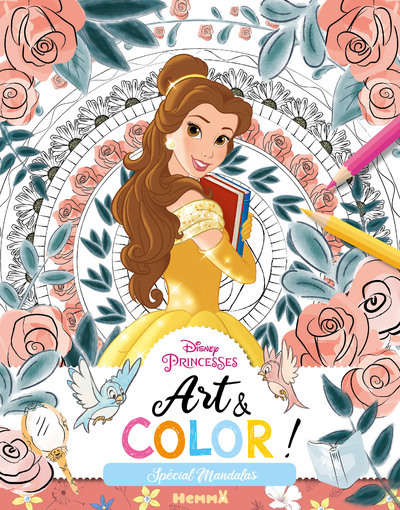 Disney Princesses - Art & Color - Special Mandalas (Broché)