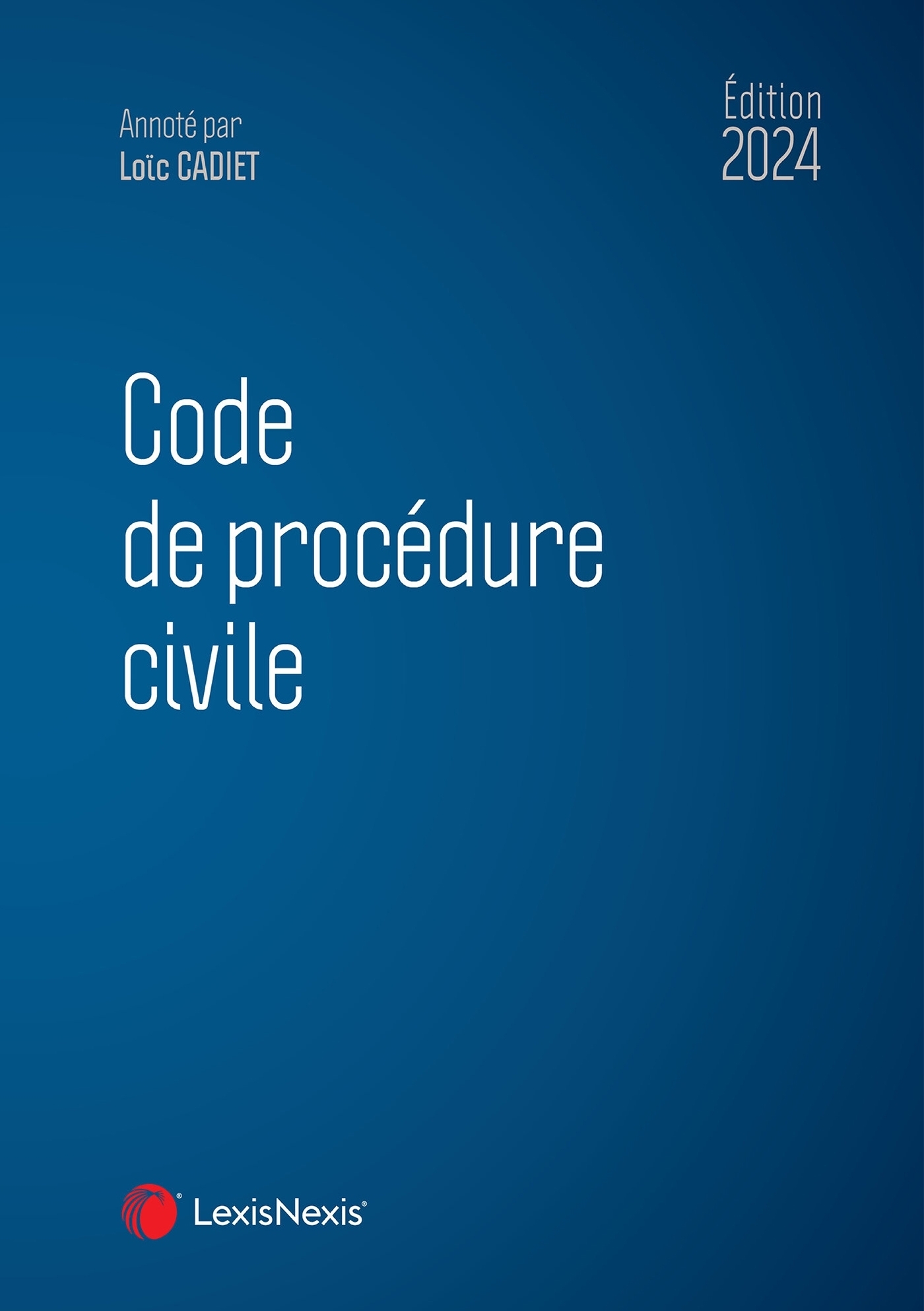 Code de procédure civile 2024 (Relié)