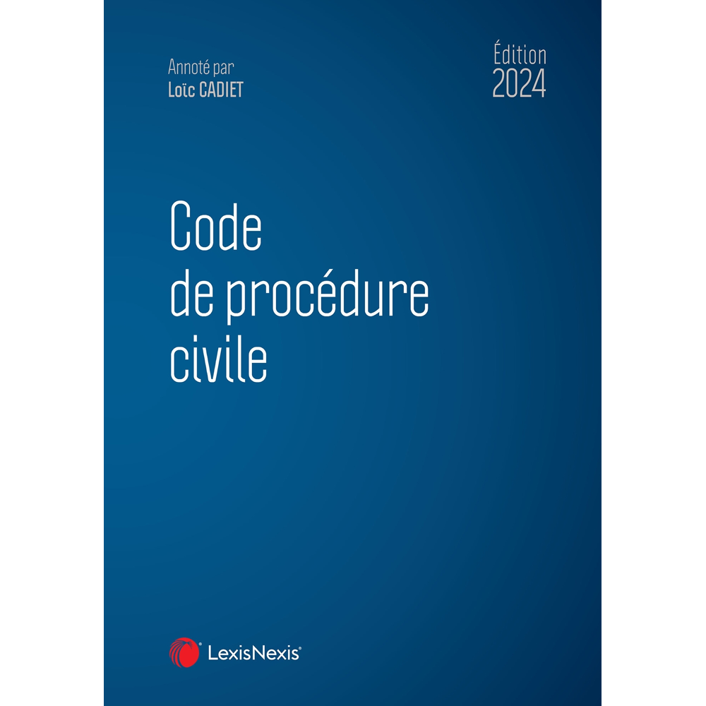 Code de procédure civile 2024 (Relié)