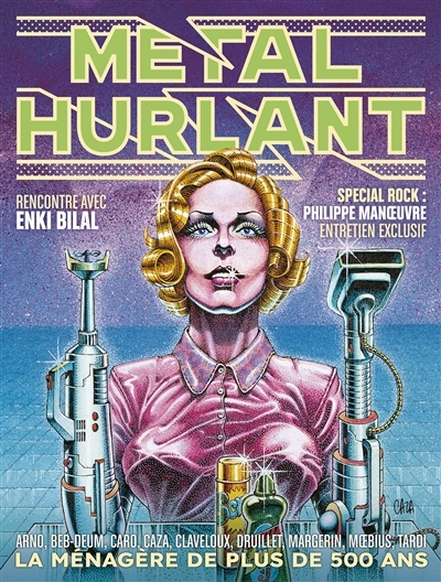 Métal Hurlant N°8 - Les Caresses de Métal (Revue)