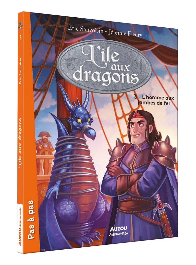 L'ÎLE AUX DRAGONS - TOME 3 - L'HOMME AUX JAMBES DE FER (Jeunesse)