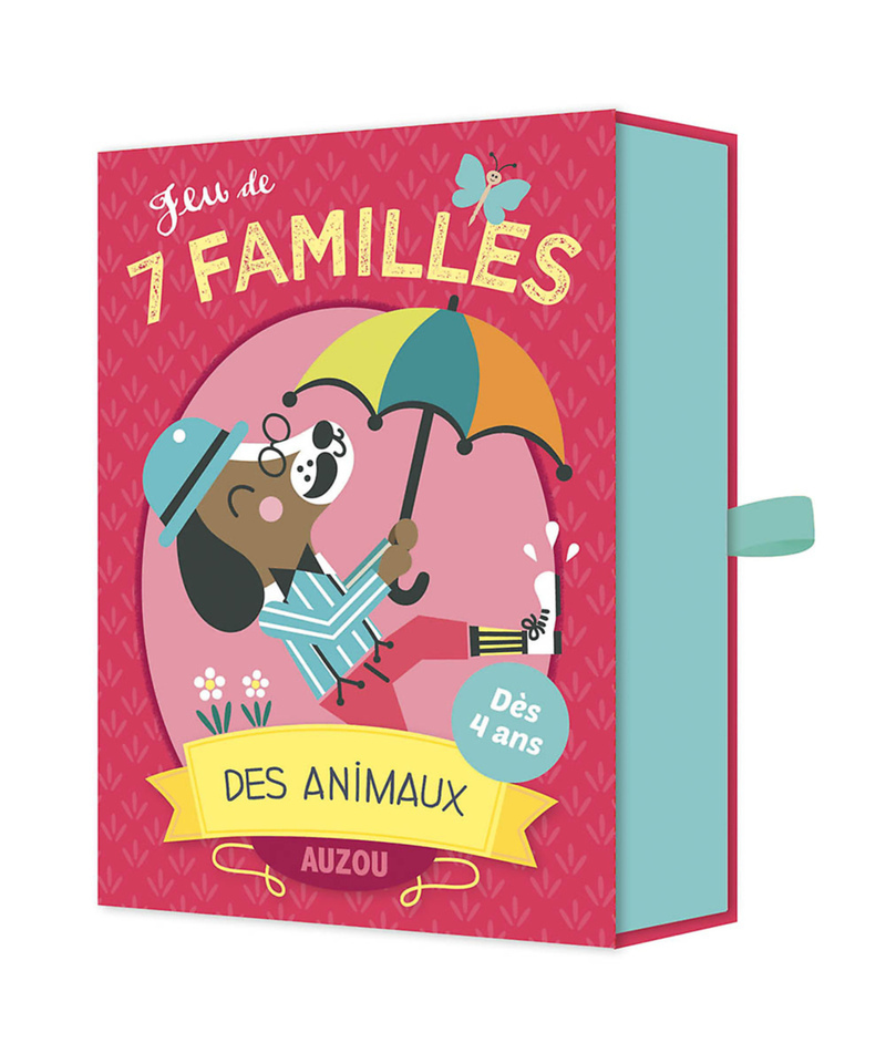 JEUX DE CARTES - JEU DE 7 FAMILLES DES ANIMAUX (Coffret)