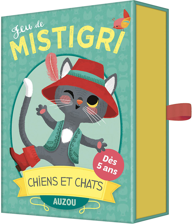 JEUX DE CARTES - JEU DE MISTIGRI CHIENS ET CHATS (Coffret)