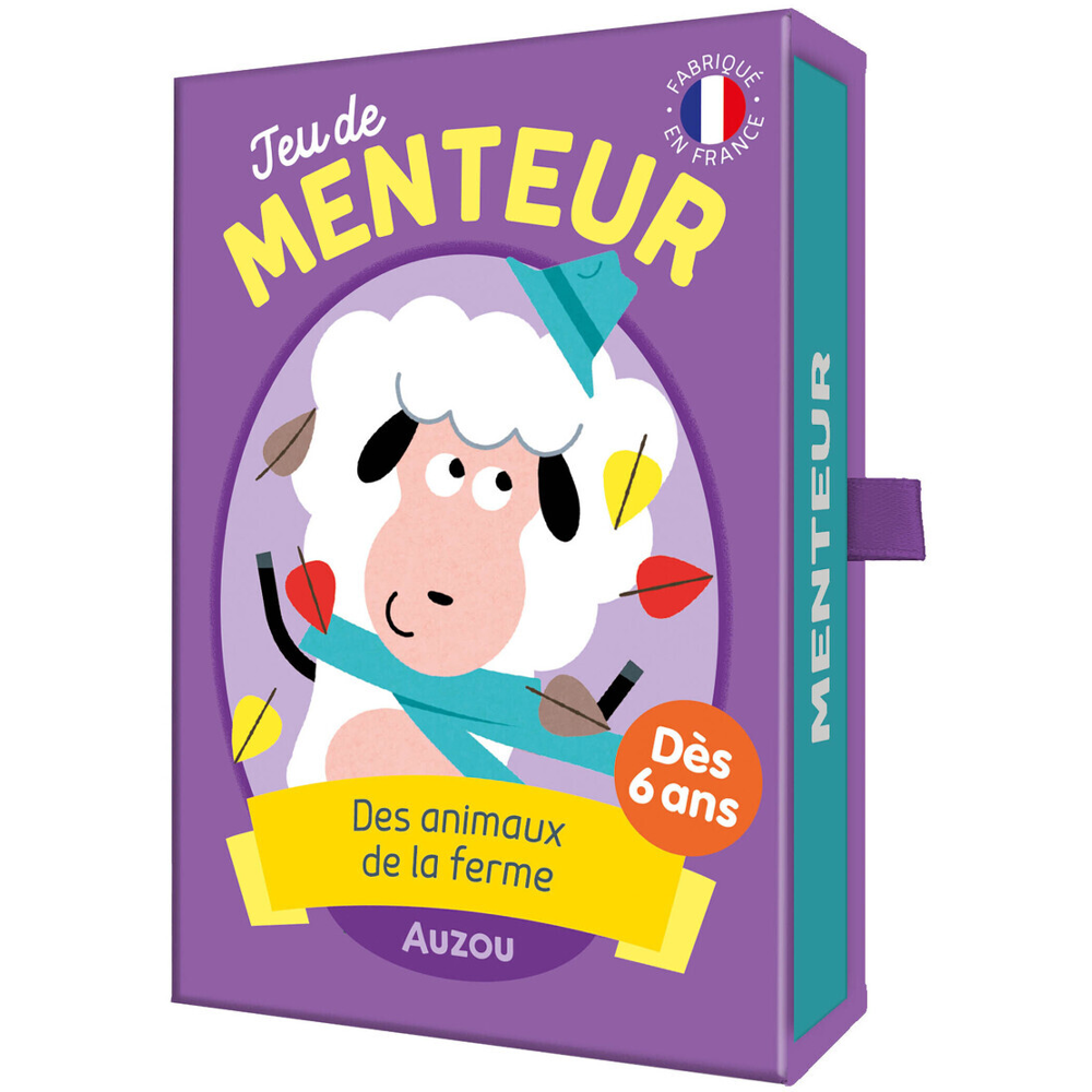 JEUX DE CARTES - JEU DE MENTEUR DES ANIMAUX DE LA FERME (Coffret)