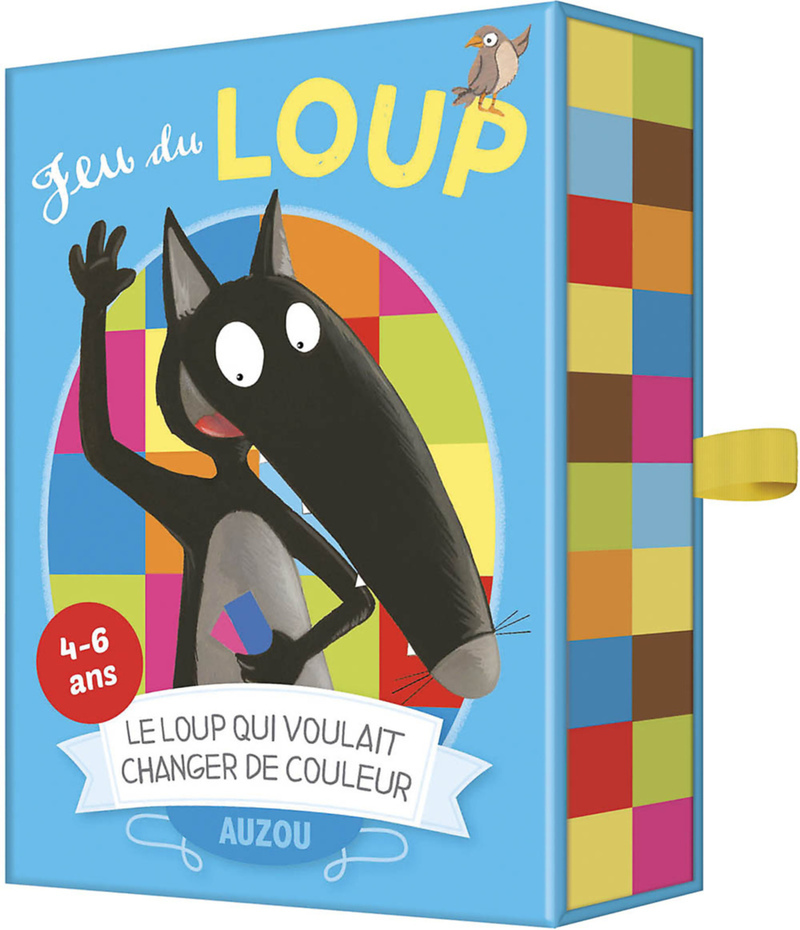 LE JEU DE CARTES DU LOUP QUI VOULAIT CHANGER DE COULEUR (Coffret)