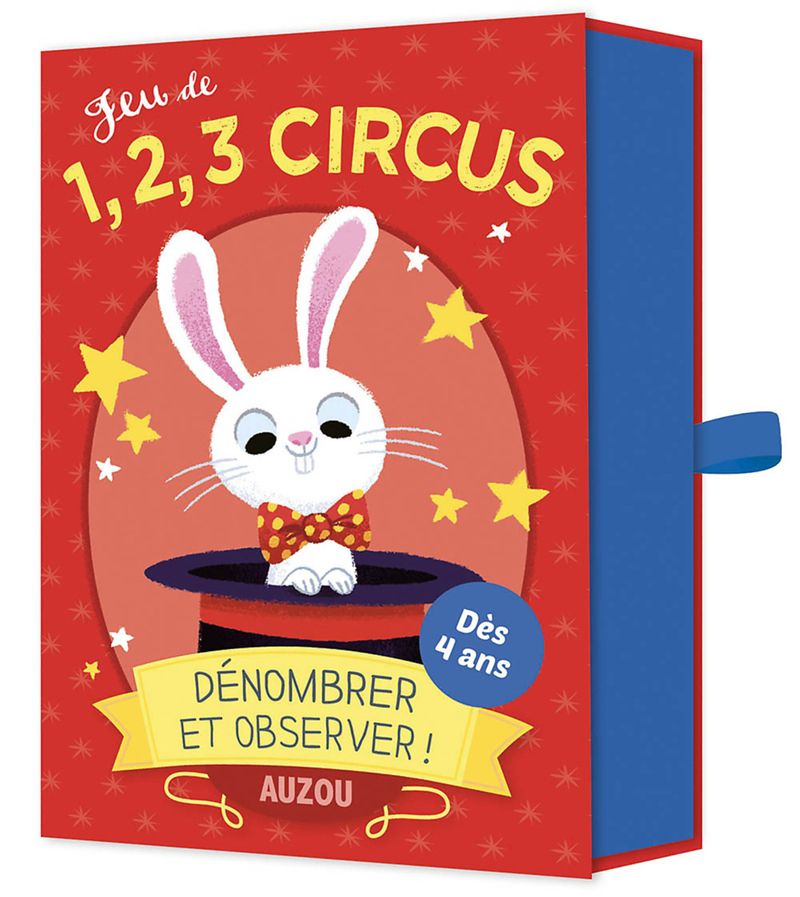 JEUX DE CARTES - JEU DE 1, 2, 3, CIRCUS (Coffret)