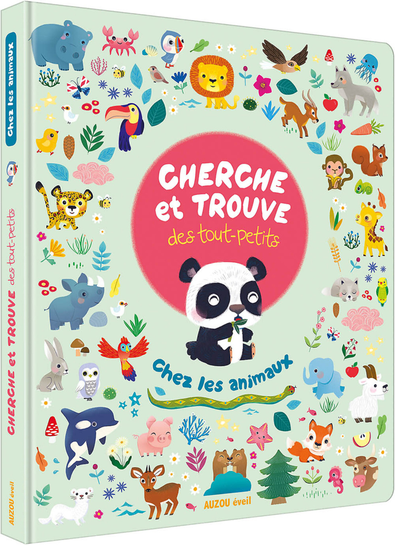 CHERCHE ET TROUVE DES TOUT-PETITS - CHEZ LES ANIMAUX (Jeunesse)