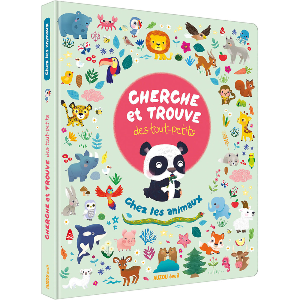 CHERCHE ET TROUVE DES TOUT-PETITS - CHEZ LES ANIMAUX (Jeunesse)
