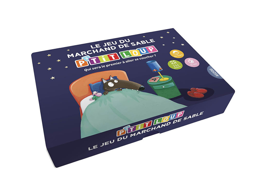 LE JEU DU MARCHAND DE SABLE P'TIT LOUP (Coffret)