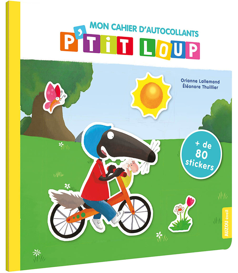 MON CAHIER D'AUTOCOLLANTS P'TIT LOUP (Jeunesse)