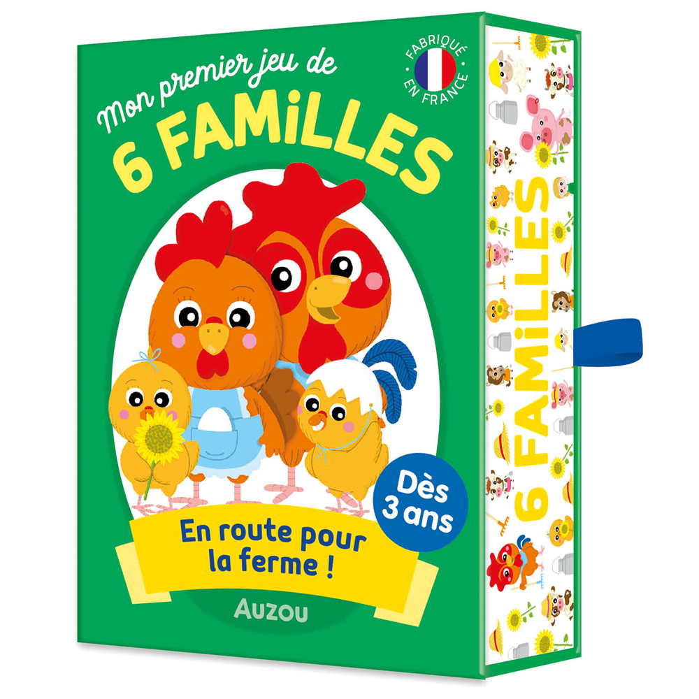JEUX DE CARTES - MON PREMIER JEU DE 6 FAMILLES (Coffret)