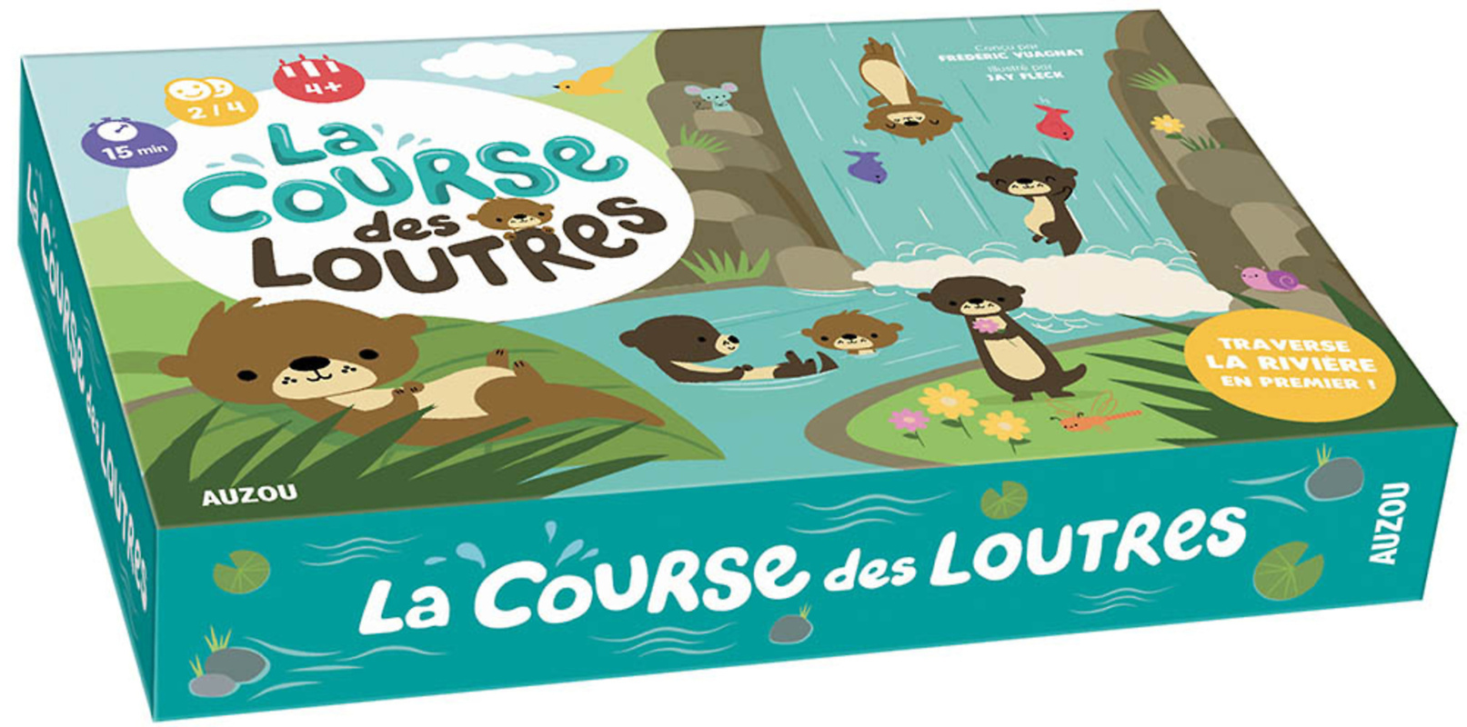 MON GRAND JEU LA COURSE DES LOUTRES (Coffret)