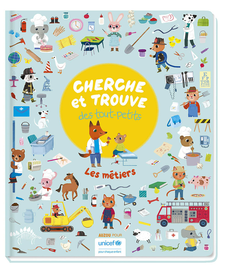 CHERCHE ET TROUVE DES TOUT-PETITS - LES METIERS (UNICEF) (Jeunesse)