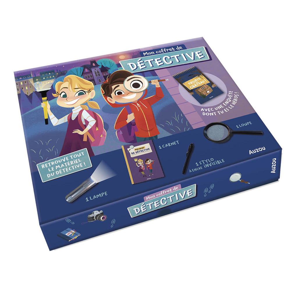 Mon coffret de détective : avec une enquête dont tu es le héros ! (Coffret)