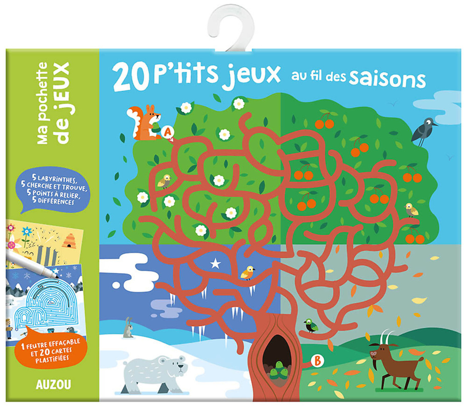 20 p'tits jeux au fil des saisons (Jeunesse)