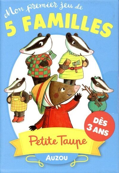 PETITE TAUPE - JEU DES 5 FAMILLES (Coffret)