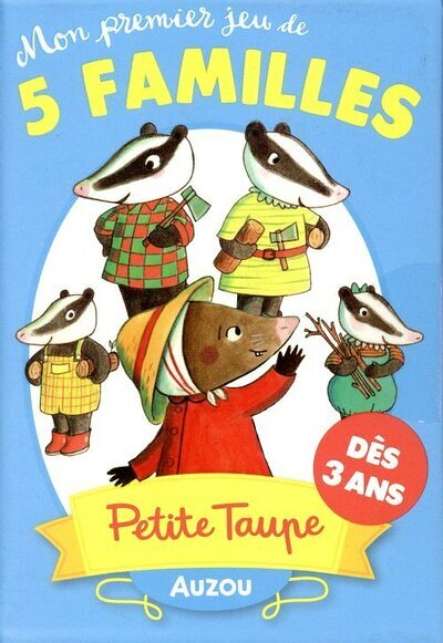 PETITE TAUPE - JEU DES 5 FAMILLES (Coffret)