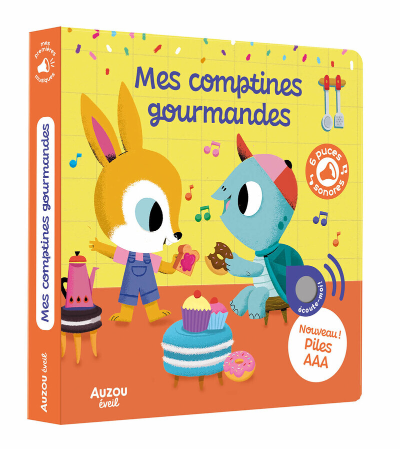 MES PREMIERS SONORES - MES COMPTINES GOURMANDES (Jeunesse)