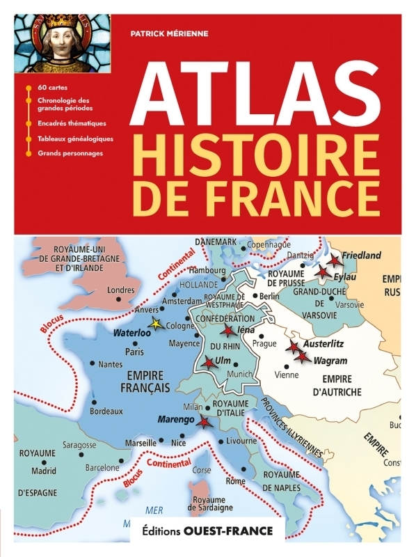 Atlas de l'histoire de France (Broché)