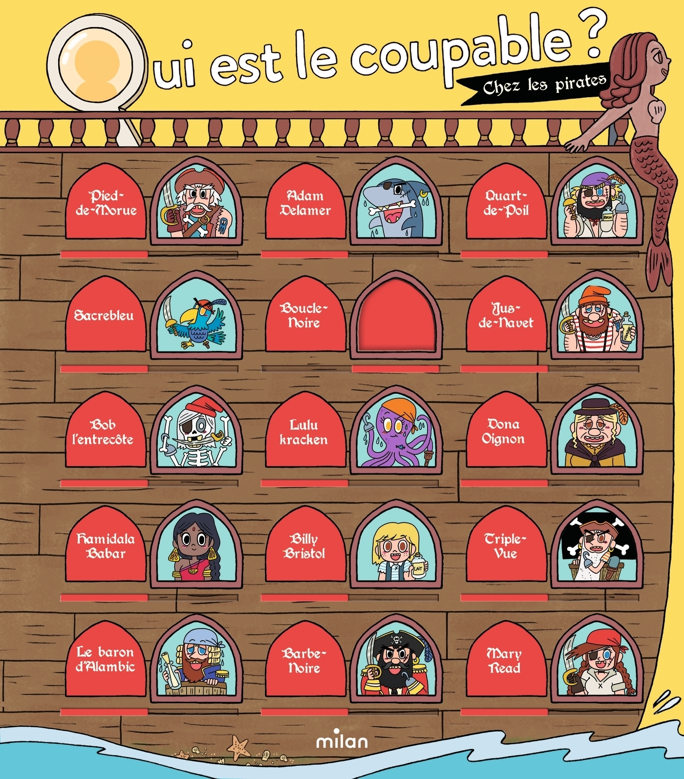Qui est le coupable ? Chez les pirates (Jeunesse)