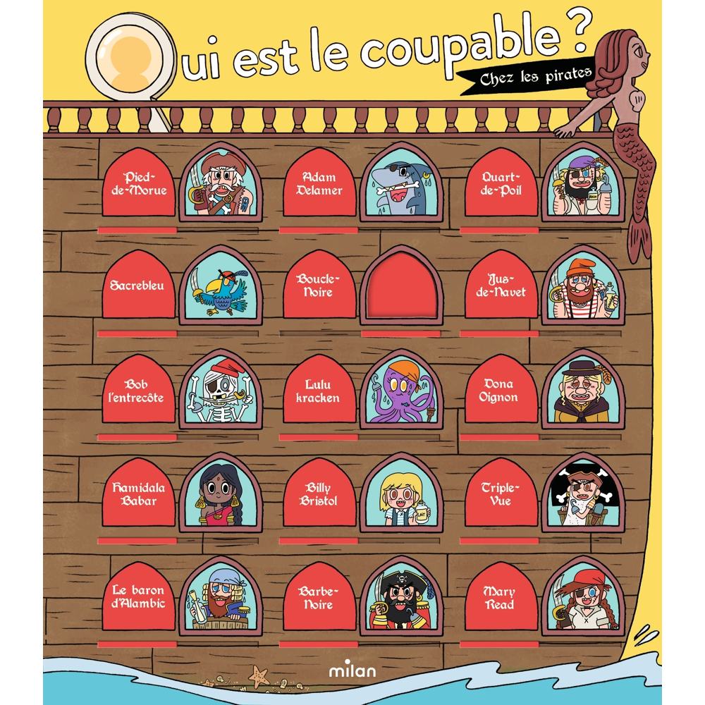 Qui est le coupable ? Chez les pirates (Jeunesse)