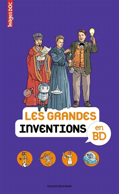 Les grandes inventions en BD - Images Doc (BD)