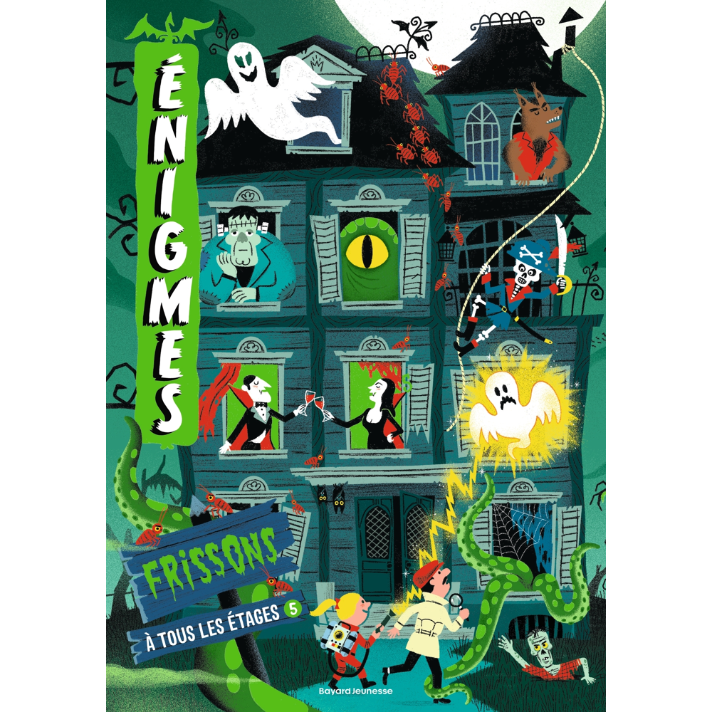 Enigmes à tous les étages 5 / FRISSONS (Jeunesse)