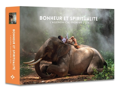 Agenda - Calendrier Bonheur et spiritualité 2024 (Broché)