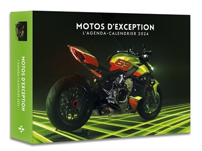 Agenda - Calendrier Motos d'exception 2024 (Broché)