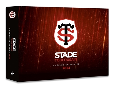 Agenda - Calendrier Stade Toulousain 2024 (Broché)