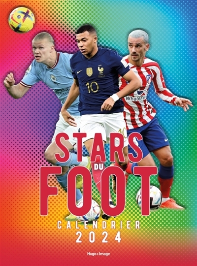 Calendrier mural stars du foot 2024 (Broché)