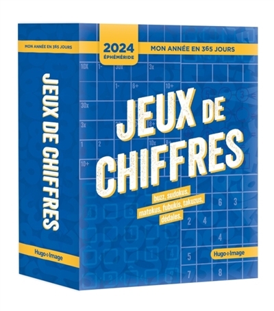 Mon année - 365 jeux de chiffres 2024 (Broché)