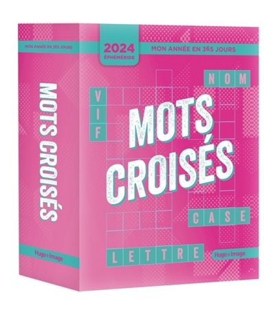 Mon année - mots croisés 2024 (Broché)