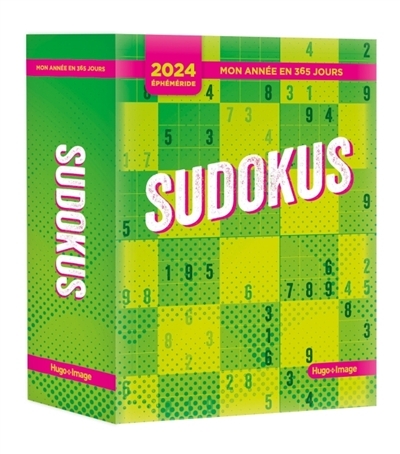 Mon année - sudoku 2024 (Broché)