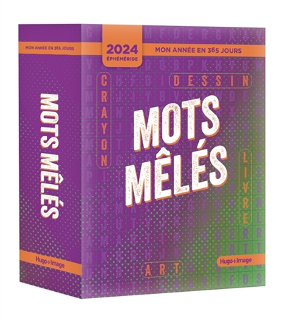 Mon année - mots mêlés ou mots cachés 2024 (Broché)