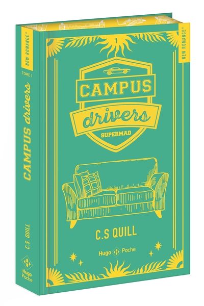 Campus drivers Tome 1 - poche relié jaspage (Poche)