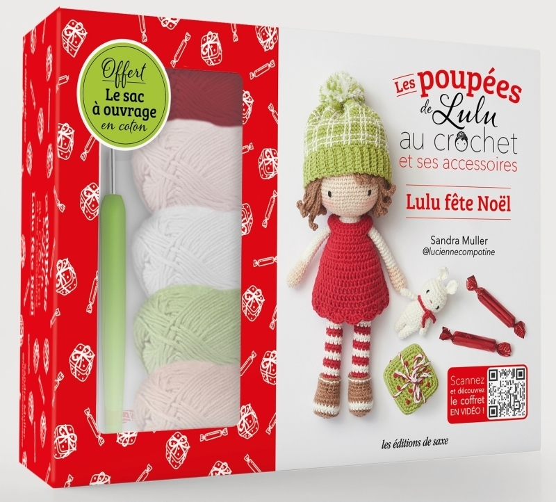Les poupées de Lulu au crochet et ses accessoires (Coffret)