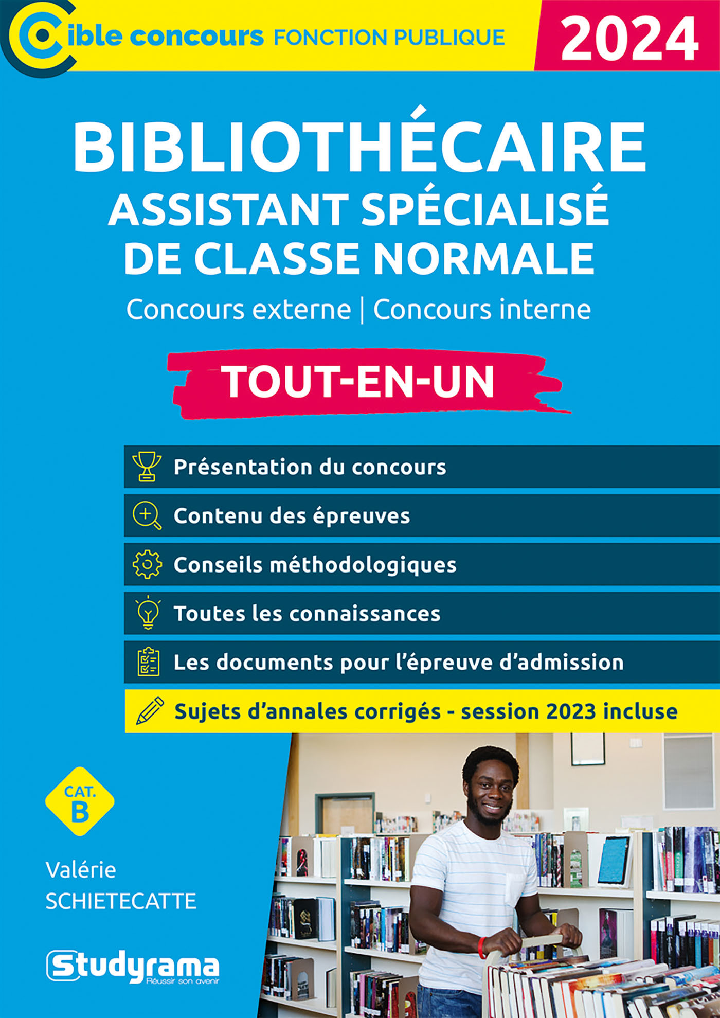 Bibliothécaire assistant spécialisé de classe normale - Concours externe — Concours interne - TOUT-E