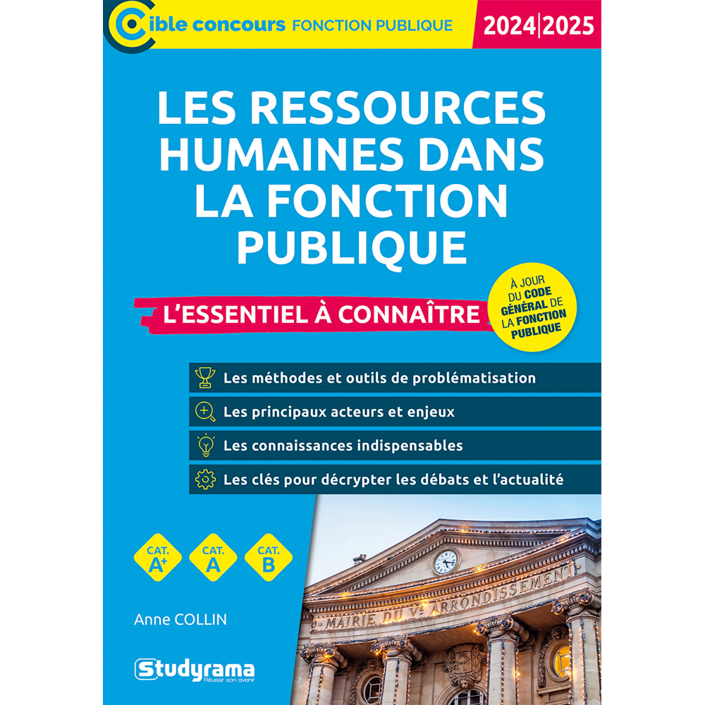 Les ressources humaines dans la fonction publique - À jour du code général de la fonction publique (