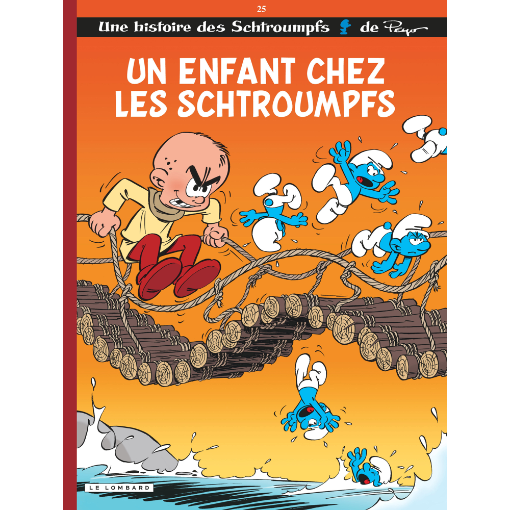 Les Schtroumpfs Lombard - Tome 25 - Un Enfant chez les Schtroumpfs (BD)