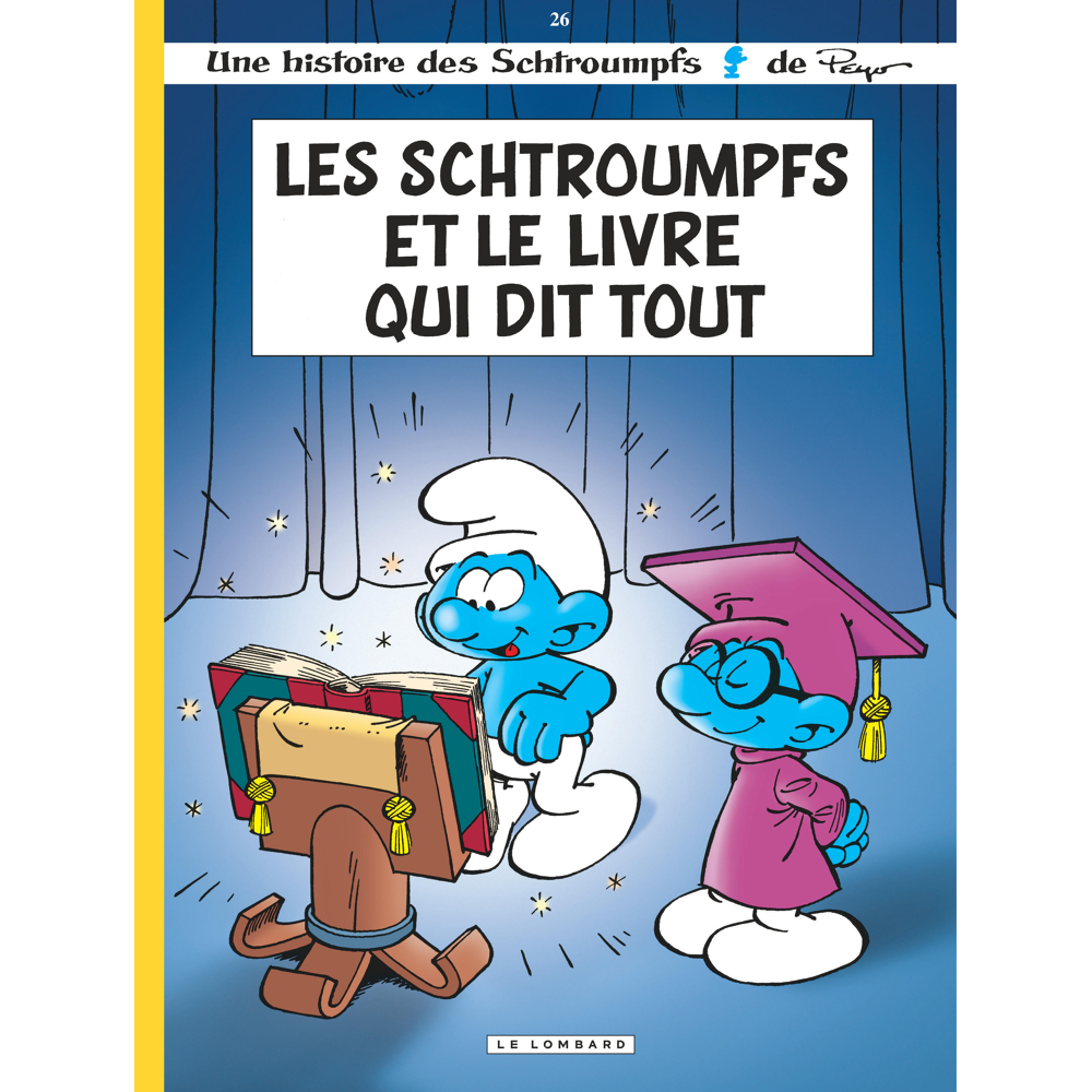 Les Schtroumpfs Lombard - Tome 26 - Les Schtroumpfs et le livre qui dit tout (BD)