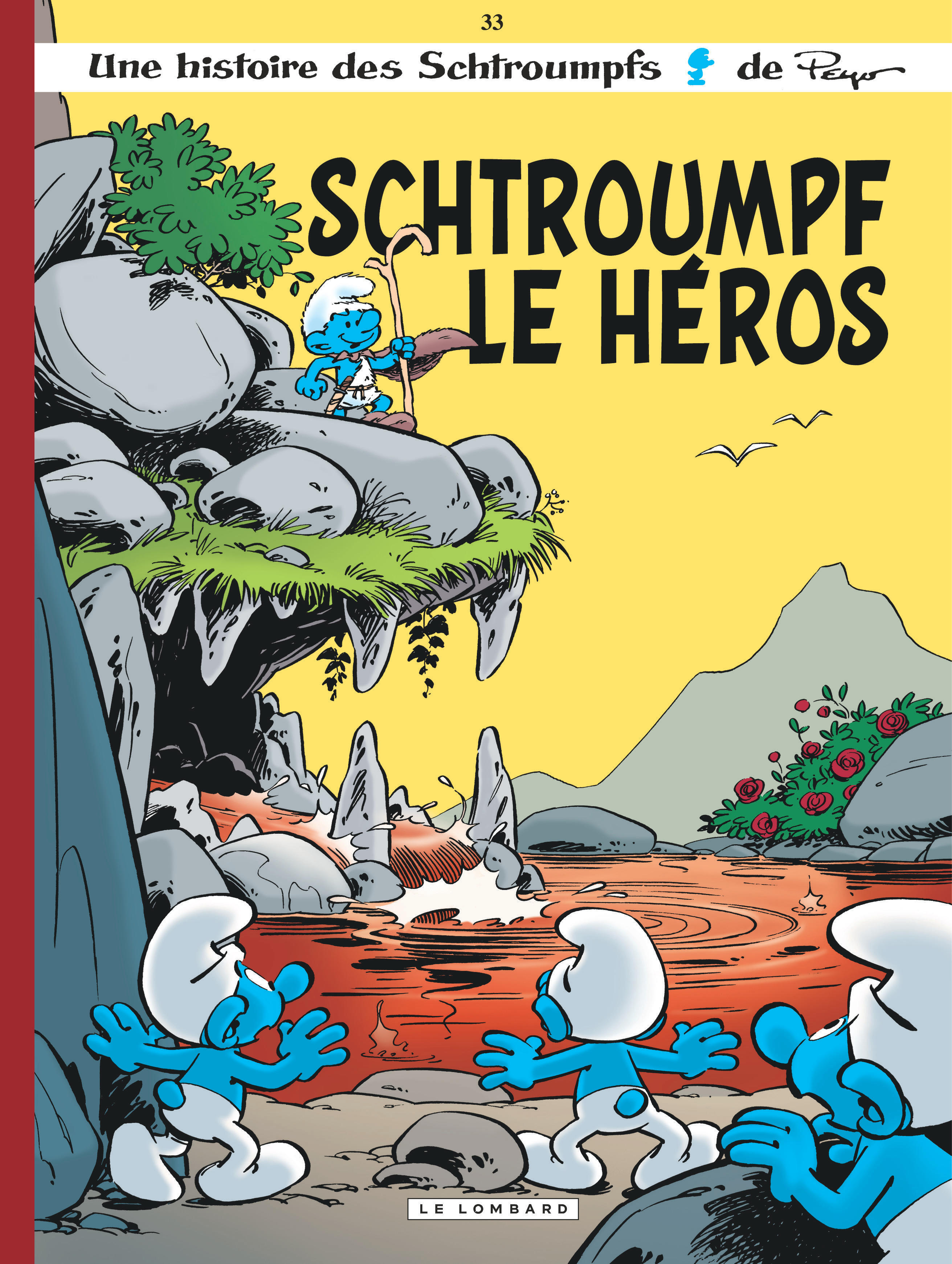 Les Schtroumpfs Lombard - Tome 33 - Schtroumpf le Héros (BD)