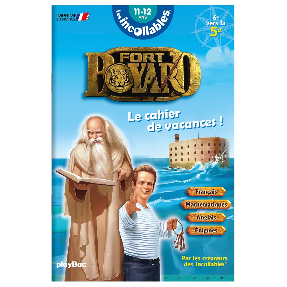 Cahier de vacances Fort Boyard - Les incollables - 6e à 5e - 11/12 ans (Broché)