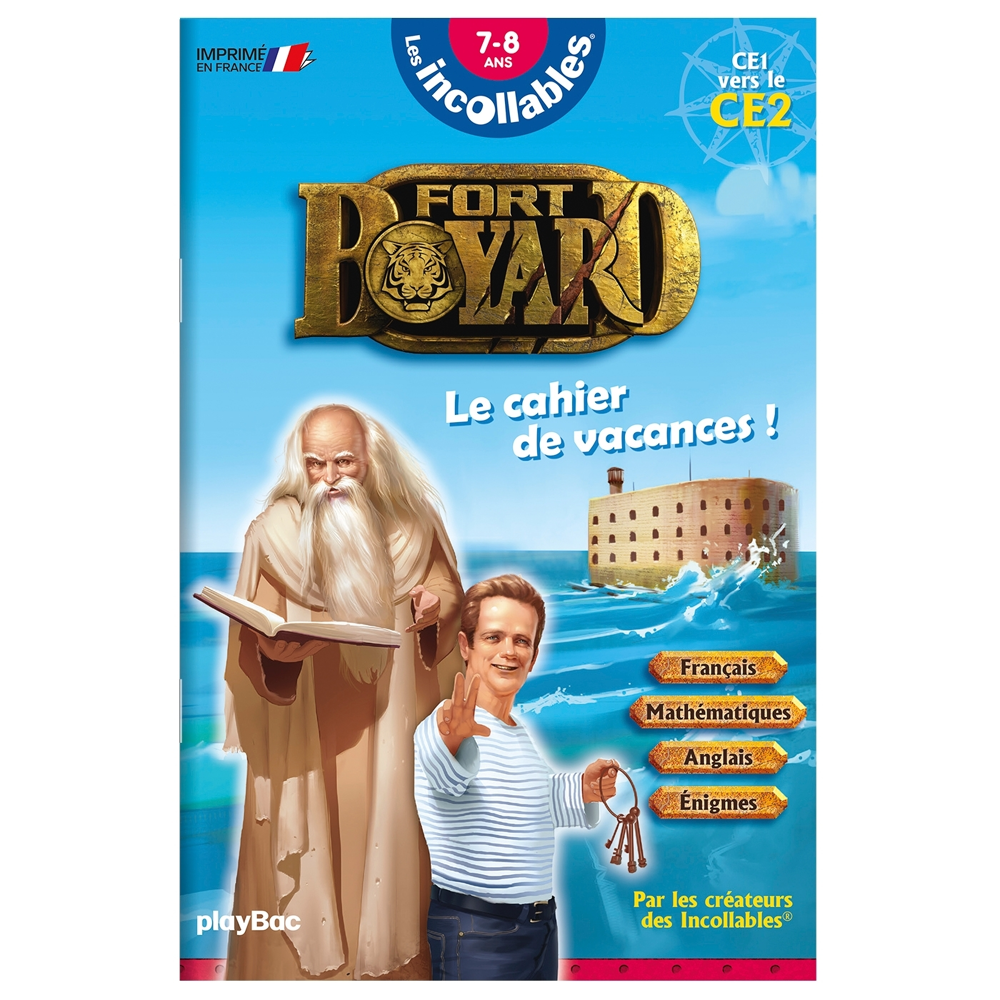 Cahier de vacances Fort Boyard - Les incollables -CE1 au CE2 - 7/8 ans (Broché)