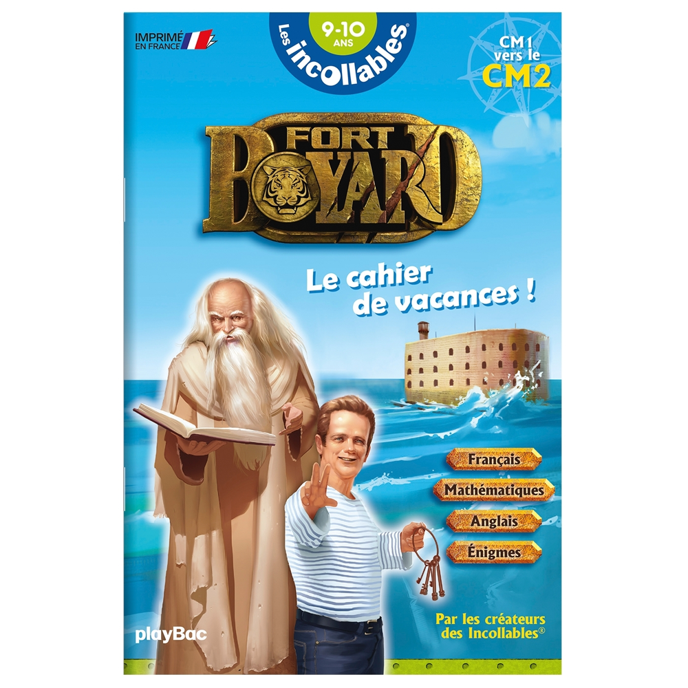 Cahier de vacances Fort Boyard - Les incollables - CM1 au CM2 - 9/10 ans (Broché)