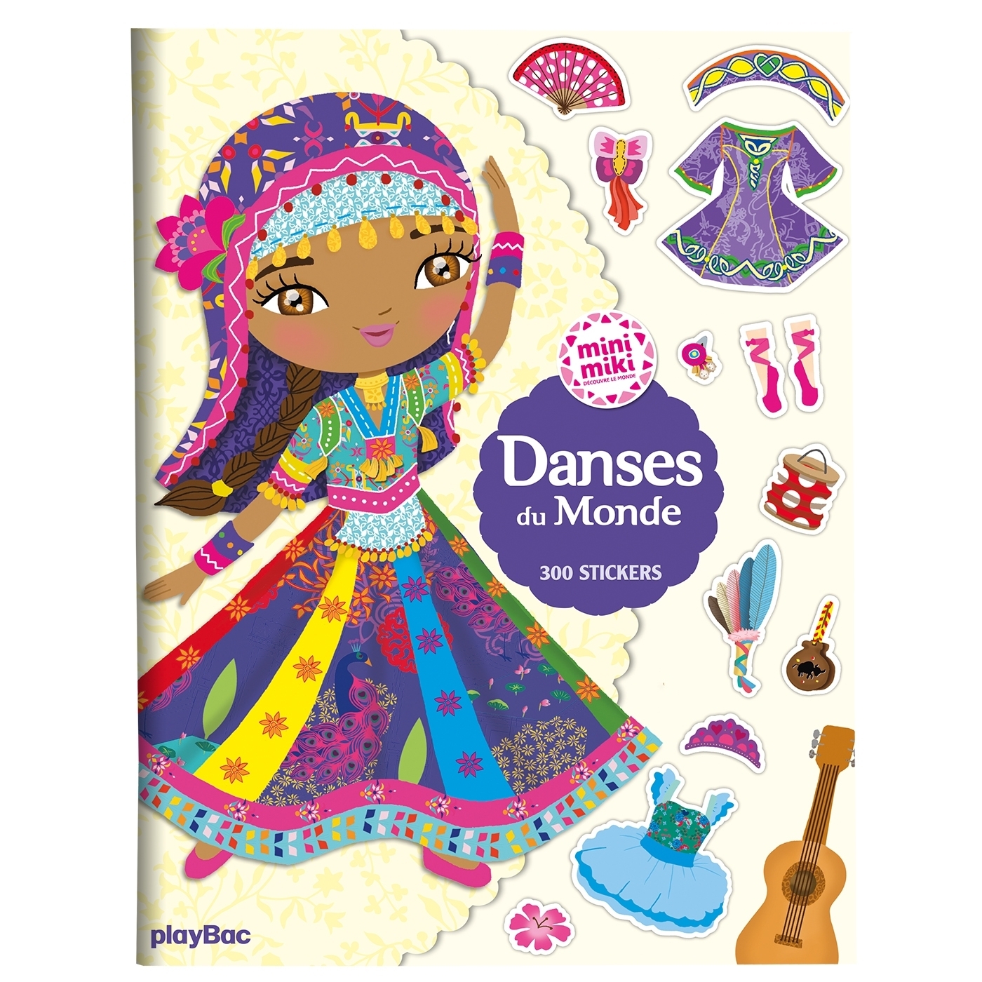 Minimiki - Cahier de stickers Danses du monde - Nouvelle édition (Broché)