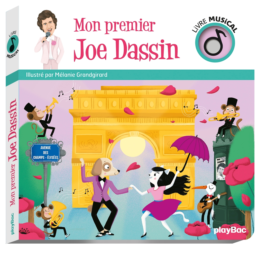 Livre musical - Mon premier Joe Dassin (Cartonné)